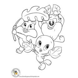 Dessin à colorier: Baby Looney Tunes (Dessins Animés) #26633 - Coloriages à Imprimer Gratuits