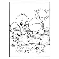 Dessin à colorier: Baby Looney Tunes (Dessins Animés) #26649 - Coloriages à Imprimer Gratuits