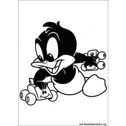 Dessin à colorier: Baby Looney Tunes (Dessins Animés) #26667 - Coloriages à Imprimer Gratuits