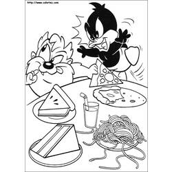 Dessin à colorier: Baby Looney Tunes (Dessins Animés) #26671 - Coloriages à Imprimer Gratuits