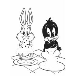 Dessin à colorier: Baby Looney Tunes (Dessins Animés) #26679 - Coloriages à Imprimer Gratuits