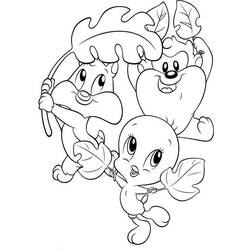 Dessin à colorier: Baby Looney Tunes (Dessins Animés) #26691 - Coloriages à Imprimer Gratuits