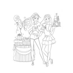 Dessin à colorier: Barbie (Dessins Animés) #27461 - Coloriages à Imprimer Gratuits