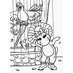 Dessin à colorier: Barney et ses amis (Dessins Animés) #40921 - Coloriages à Imprimer Gratuits