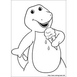 Dessin à colorier: Barney et ses amis (Dessins Animés) #41041 - Coloriages à Imprimer Gratuits