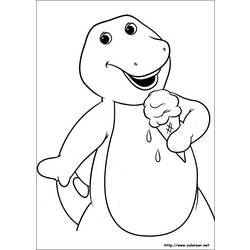Dessin à colorier: Barney et ses amis (Dessins Animés) #41070 - Coloriages à Imprimer Gratuits