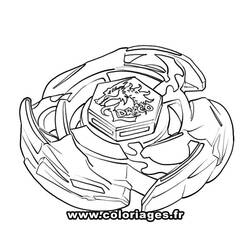 Dessin à colorier: Beyblade (Dessins Animés) #46799 - Coloriages à Imprimer Gratuits