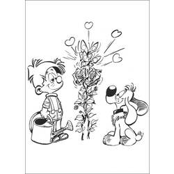 Dessin à colorier: Boule et Bill (Dessins Animés) #25354 - Coloriages à Imprimer Gratuits