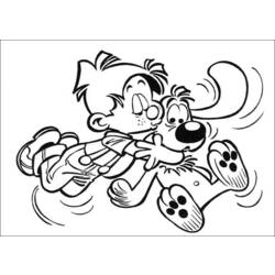 Dessin à colorier: Boule et Bill (Dessins Animés) #25361 - Coloriages à Imprimer Gratuits
