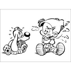 Dessin à colorier: Boule et Bill (Dessins Animés) #25382 - Coloriages à Imprimer Gratuits