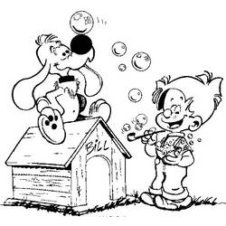 Dessin à colorier: Boule et Bill (Dessins Animés) #25383 - Coloriages à Imprimer Gratuits