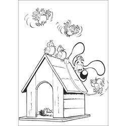 Dessin à colorier: Boule et Bill (Dessins Animés) #25385 - Coloriages à Imprimer Gratuits