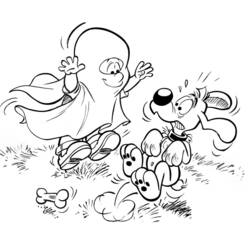 Dessin à colorier: Boule et Bill (Dessins Animés) #25462 - Coloriages à Imprimer Gratuits