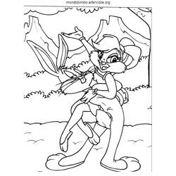 Dessin à colorier: Bugs Bunny (Dessins Animés) #26394 - Coloriages à Imprimer Gratuits