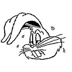 Dessin à colorier: Bugs Bunny (Dessins Animés) #26446 - Coloriages à Imprimer Gratuits