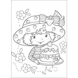 Dessin à colorier: Charlotte aux fraises / Fraisinette (Dessins Animés) #35521 - Coloriages à Imprimer Gratuits
