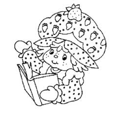 Dessin à colorier: Charlotte aux fraises / Fraisinette (Dessins Animés) #35523 - Coloriages à Imprimer Gratuits