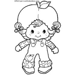 Dessin à colorier: Charlotte aux fraises / Fraisinette (Dessins Animés) #35631 - Coloriages à Imprimer Gratuits