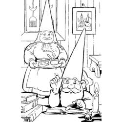Dessin à colorier: David le Gnome (Dessins Animés) #51267 - Coloriages à Imprimer Gratuits