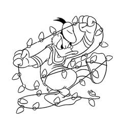 Dessin à colorier: Donald Duck (Dessins Animés) #30154 - Coloriages à Imprimer Gratuits