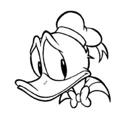 Dessin à colorier: Donald Duck (Dessins Animés) #30178 - Coloriages à Imprimer Gratuits