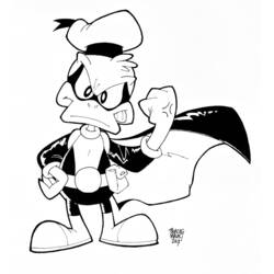 Dessin à colorier: Donald Duck (Dessins Animés) #30209 - Coloriages à Imprimer Gratuits
