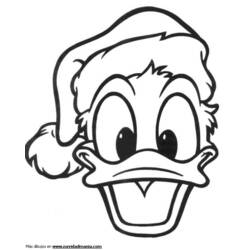 Dessin à colorier: Donald Duck (Dessins Animés) #30300 - Coloriages à Imprimer Gratuits