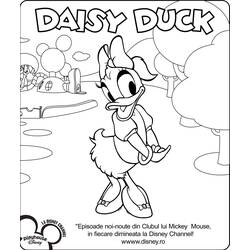 Dessin à colorier: Donald Duck (Dessins Animés) #30372 - Coloriages à Imprimer Gratuits