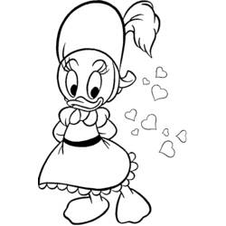 Dessin à colorier: Donald Duck (Dessins Animés) #30431 - Coloriages à Imprimer Gratuits