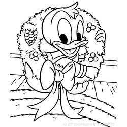 Dessin à colorier: Donald Duck (Dessins Animés) #30452 - Coloriages à Imprimer Gratuits