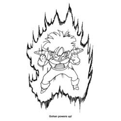 Dessin à colorier: Dragon Ball Z (Dessins Animés) #38708 - Coloriages à Imprimer Gratuits