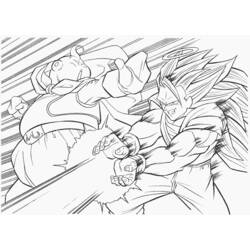 Dessin à colorier: Dragon Ball Z (Dessins Animés) #38844 - Coloriages à Imprimer Gratuits