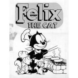 Dessin à colorier: Félix le Chat (Dessins Animés) #47866 - Coloriages à Imprimer Gratuits