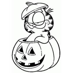 Dessin à colorier: Garfield (Dessins Animés) #26125 - Coloriages à Imprimer Gratuits
