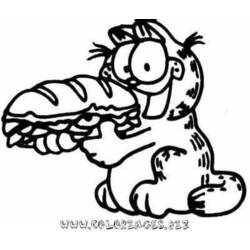 Dessin à colorier: Garfield (Dessins Animés) #26139 - Coloriages à Imprimer Gratuits