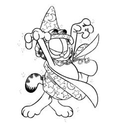 Dessin à colorier: Garfield (Dessins Animés) #26177 - Coloriages à Imprimer Gratuits