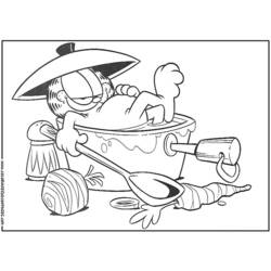 Dessin à colorier: Garfield (Dessins Animés) #26190 - Coloriages à Imprimer Gratuits
