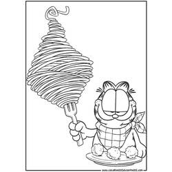 Dessin à colorier: Garfield (Dessins Animés) #26202 - Coloriages à Imprimer Gratuits