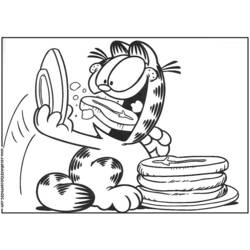 Dessin à colorier: Garfield (Dessins Animés) #26207 - Coloriages à Imprimer Gratuits