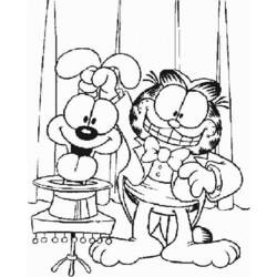 Dessin à colorier: Garfield (Dessins Animés) #26211 - Coloriages à Imprimer Gratuits