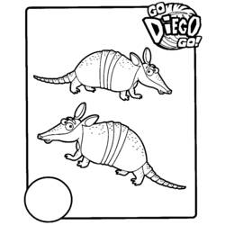 Dessin à colorier: Go Diego! (Dessins Animés) #48546 - Coloriages à Imprimer Gratuits