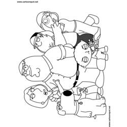 Dessin à colorier: Griffins (Dessins Animés) #48748 - Coloriages à Imprimer Gratuits