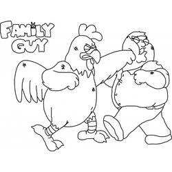 Dessin à colorier: Griffins (Dessins Animés) #48841 - Coloriages à Imprimer Gratuits