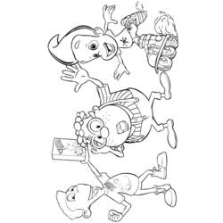 Dessin à colorier: Jimmy Neutron (Dessins Animés) #49098 - Coloriages à Imprimer Gratuits
