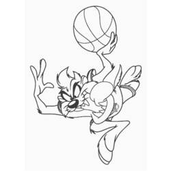 Dessin à colorier: Looney Tunes (Dessins Animés) #39162 - Coloriages à Imprimer Gratuits