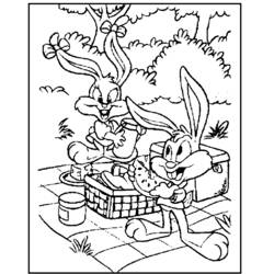 Dessin à colorier: Looney Tunes (Dessins Animés) #39167 - Coloriages à Imprimer Gratuits