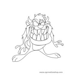 Dessin à colorier: Looney Tunes (Dessins Animés) #39179 - Coloriages à Imprimer Gratuits