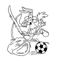 Dessin à colorier: Looney Tunes (Dessins Animés) #39199 - Coloriages à Imprimer Gratuits