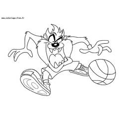 Dessin à colorier: Looney Tunes (Dessins Animés) #39200 - Coloriages à Imprimer Gratuits