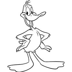 Dessin à colorier: Looney Tunes (Dessins Animés) #39216 - Coloriages à Imprimer Gratuits